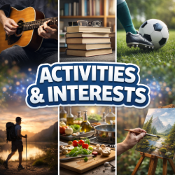 Picture for category Activities & Interests